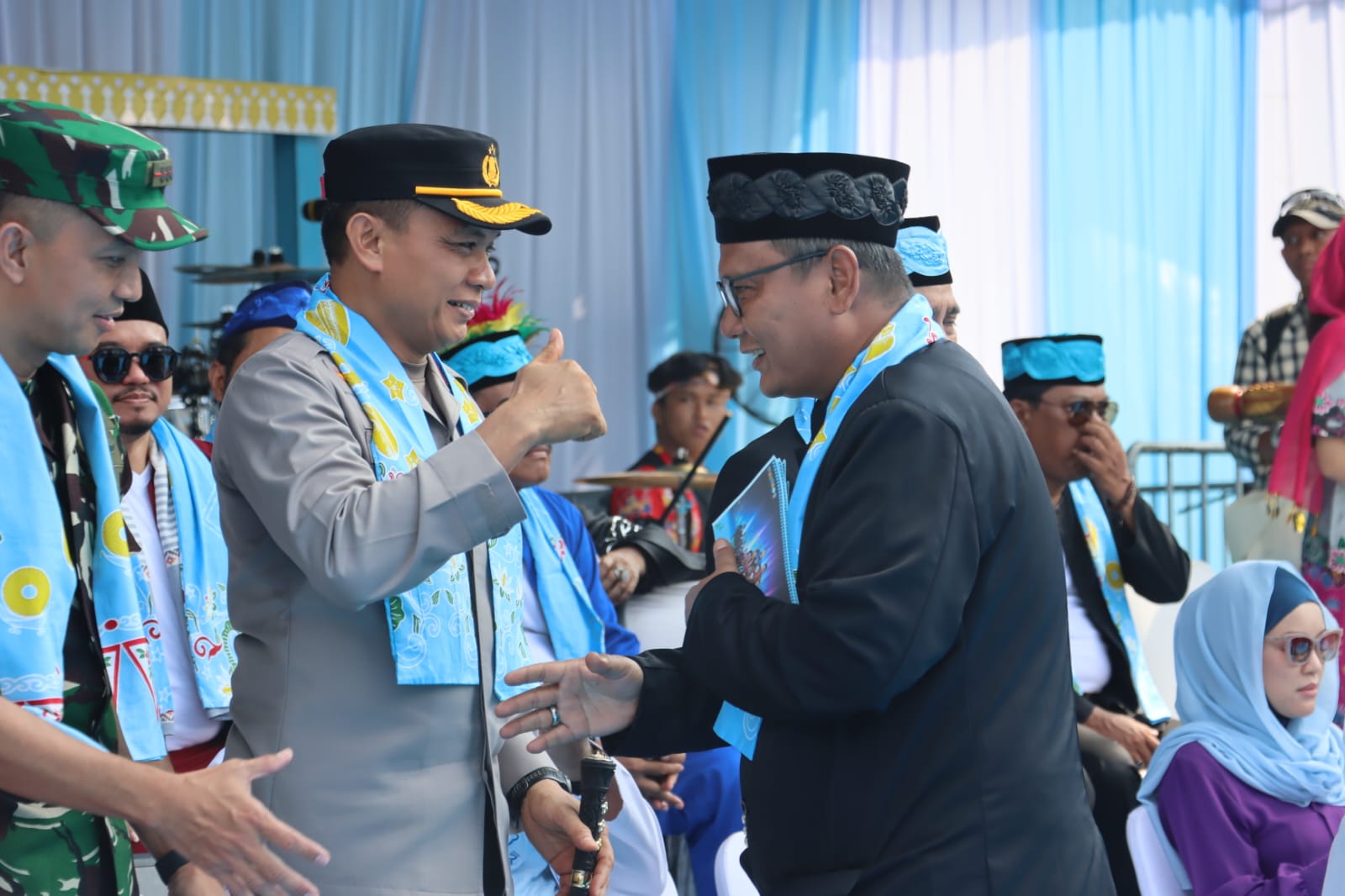 Kapolres Metro Depok Hadiri Puncak Lebaran Depok 2026 “Depok Rumah Kita” di Alun-Alun Kota Depok